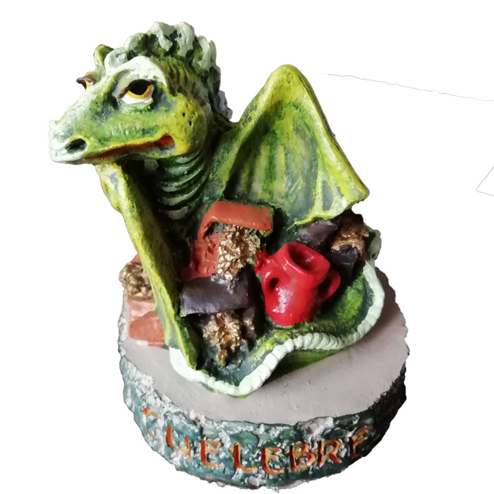 imagen personaje mitología asturiana Cuélebre